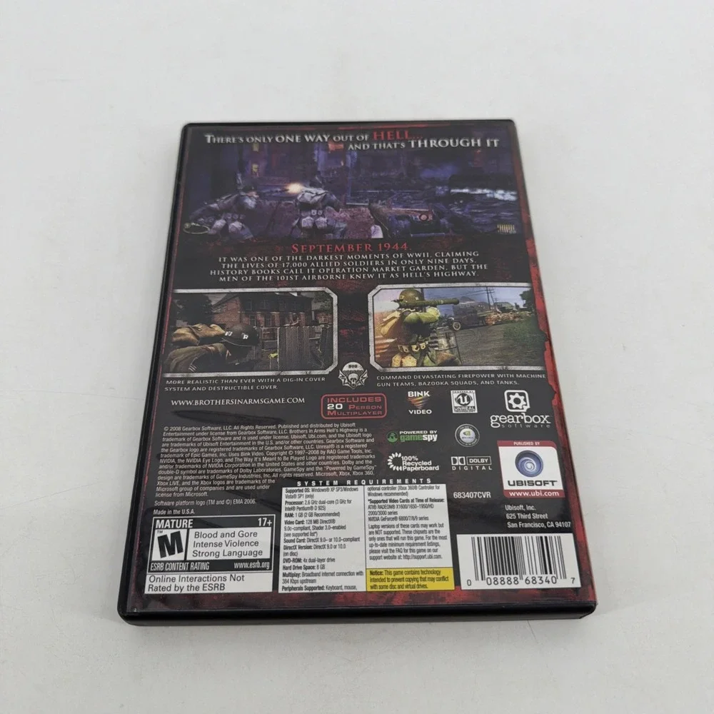 Brothers in Arms: Hell's Highway - PC - Video Game